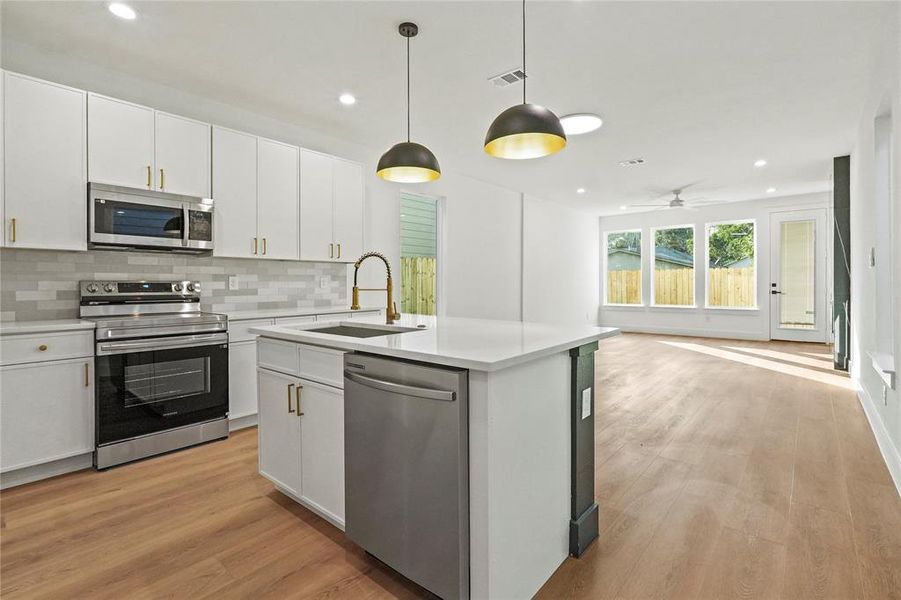 Furnished interior view inside a new home in , Dallas (Image 7). Furnished interior view inside a new home in , Dallas (Image 7).