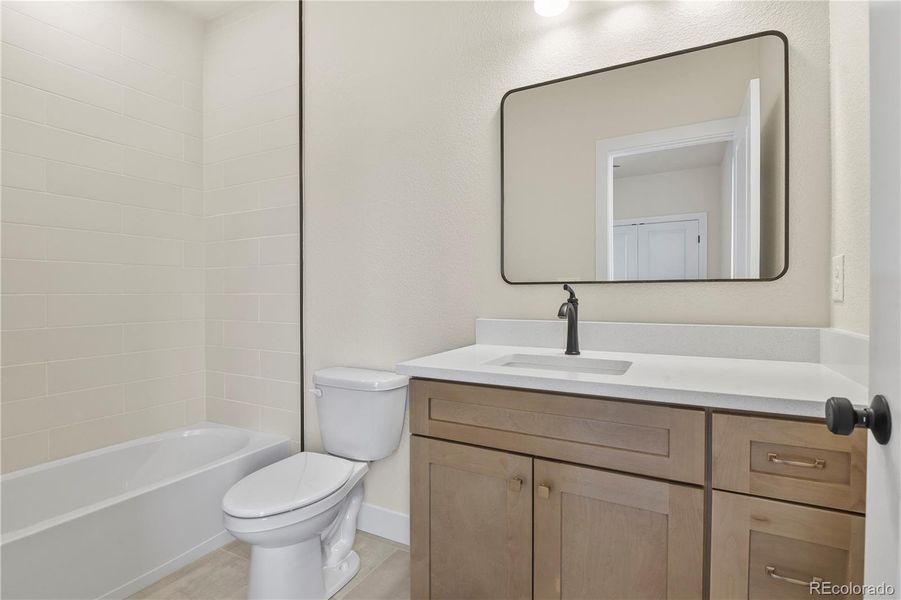 Furnished interior view inside a new home in , Colorado Springs (Image 11).