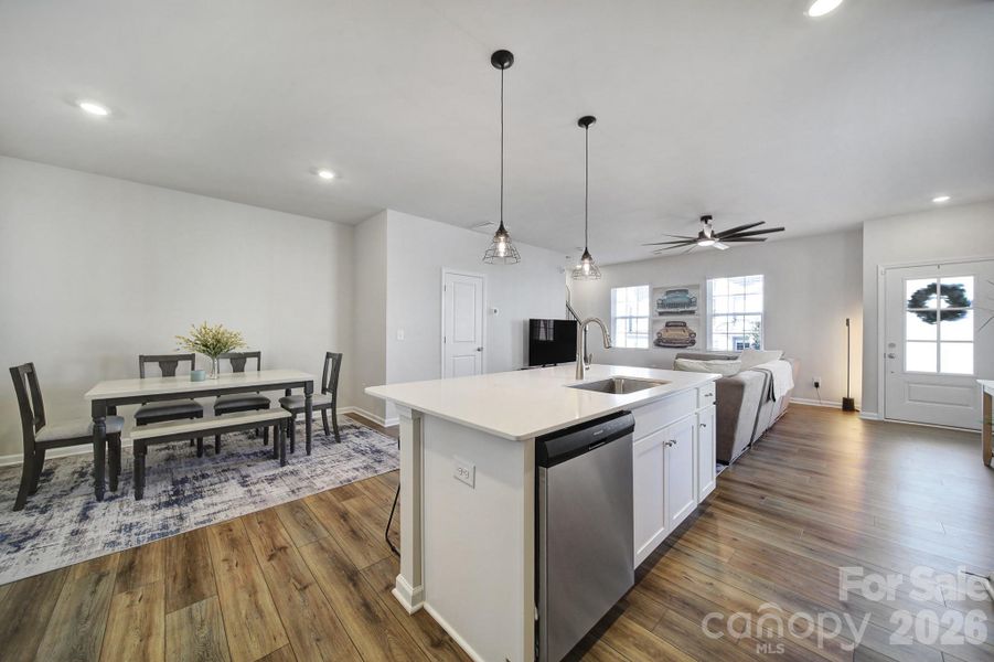 Furnished interior view inside a new home in Nolen Farm, Gastonia (Image 7).