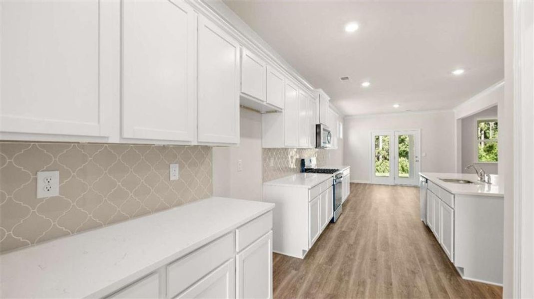 Furnished interior view inside a new home in Independence, Loganville (Image 8).
