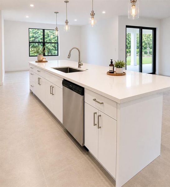 Furnished interior view inside a new home in , Lehigh Acres (Image 8).