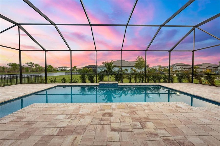 Exterior details and patio area of a home in , Bradenton (Image 29).