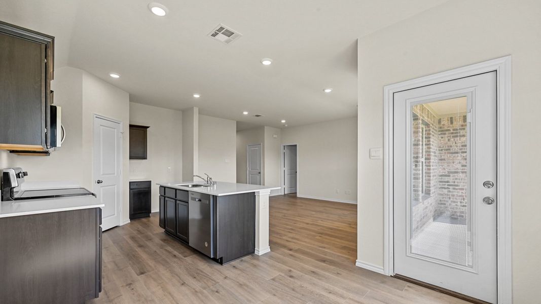 Furnished interior view inside a new home in The Reserve at Timber Creek, Lindale (Image 4).