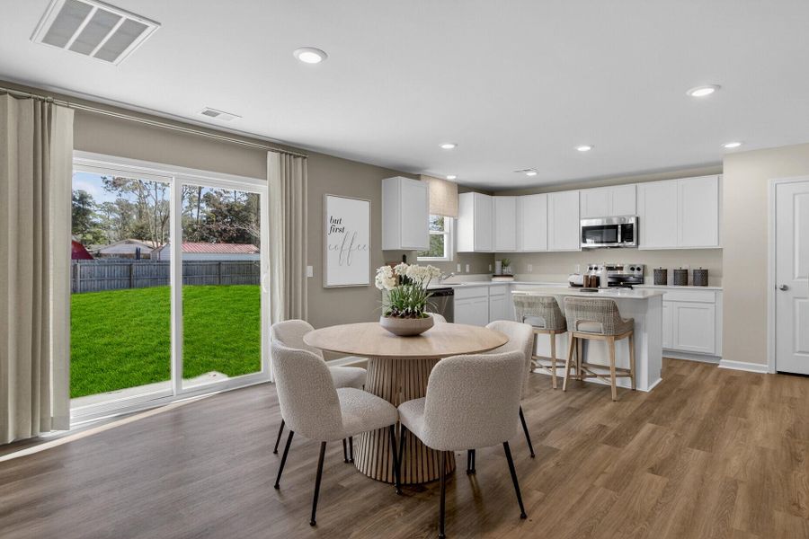 Furnished interior view inside a new home in , Ladson (Image 9).
