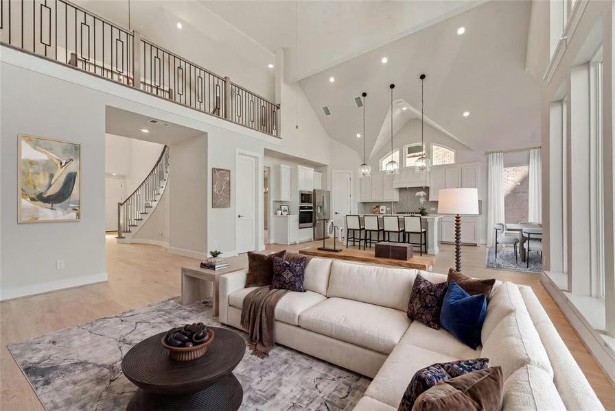 Furnished interior view inside a new home in Grand Estates of Anna, Anna (Image 13).