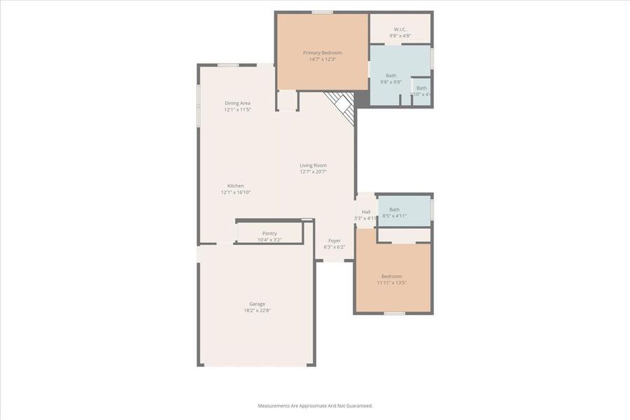 2D floor plan layout of this home in , Kaufman, TX (Image 2). 2D floor plan layout of this home in , Kaufman, TX (Image 2).