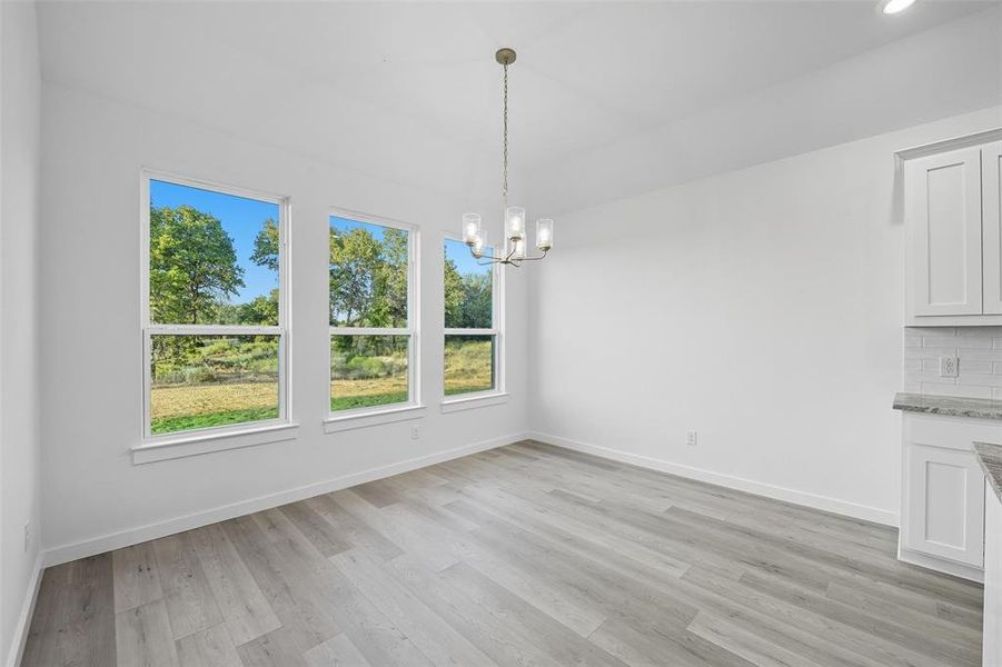 Spacious, unfurnished interior of a new home in Arbor Oaks, Boyd (Image 17). Spacious, unfurnished interior of a new home in Arbor Oaks, Boyd (Image 17).