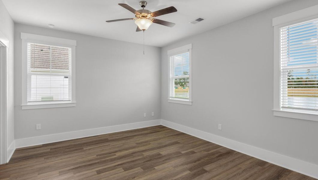 Representative unfurnished interior of a home built from the MADISON by D.R. Horton in The Grove at Blake Farm, Wilmington (Image 13). Representative unfurnished interior of a home built from the MADISON by D.R. Horton in The Grove at Blake Farm, Wilmington (Image 13).