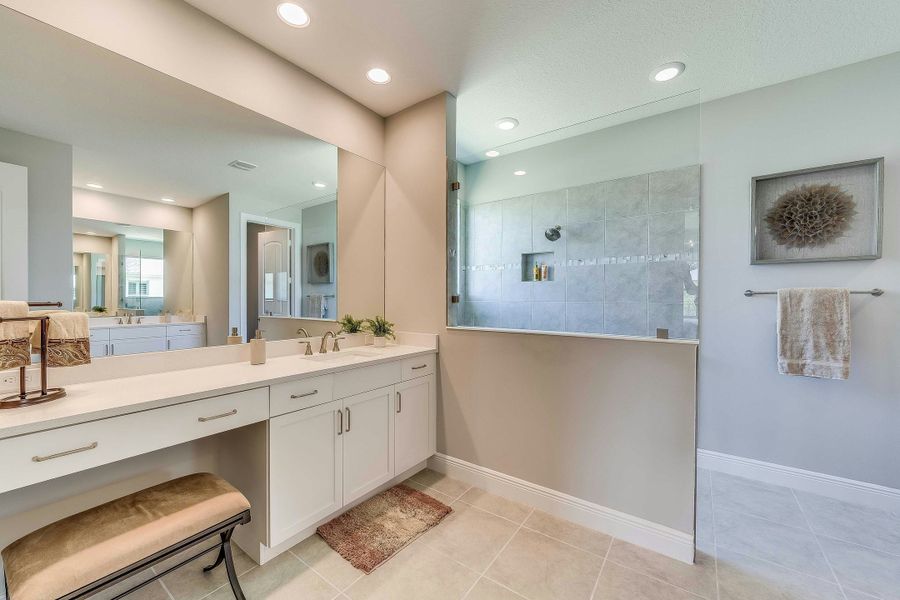 2D floor plan layout for the Aurora by GHO Homes in High Pointe, Vero Beach, FL (Image 110).