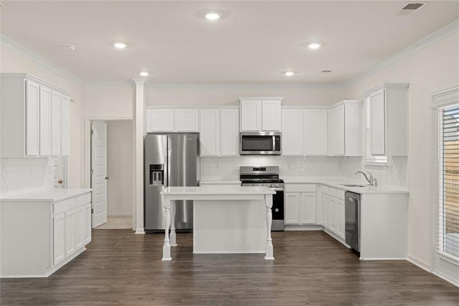 Furnished interior view inside a new home in Independence, Loganville (Image 4).