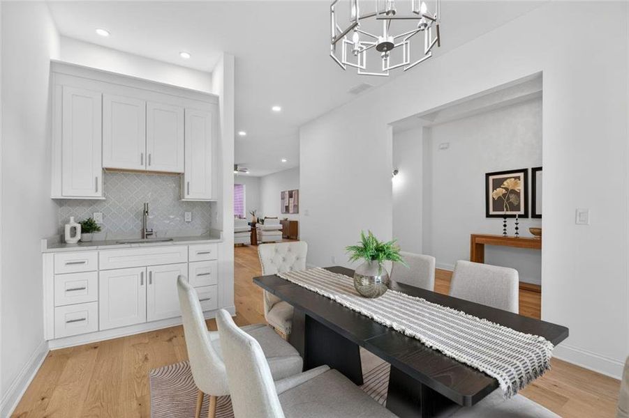 Furnished interior view inside a new home in , Lithia Springs (Image 17).