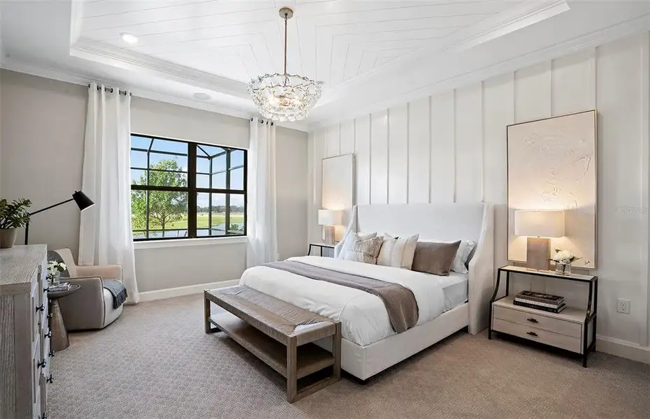 Furnished interior view inside a new home in Talon Preserve on Palmer Ranch, Nokomis (Image 3).