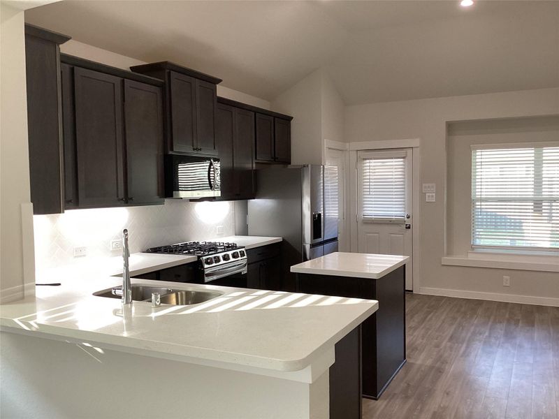 Furnished interior view inside a new home in Willow Trace 45' at Willow Trace, Spring (Image 5).