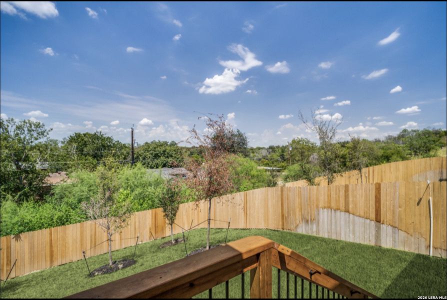 Exterior details and patio area of a home in , San Antonio (Image 3).