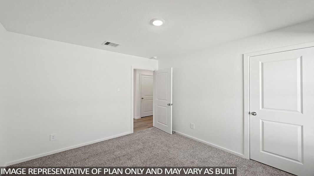 Spacious, unfurnished interior of a new home in The Canopies, Splendora (Image 13).