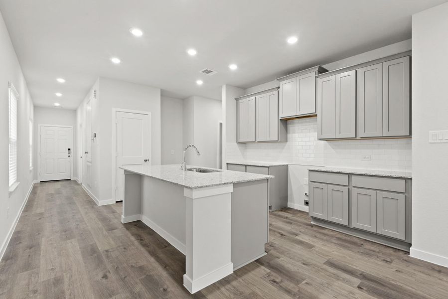 Furnished interior view inside a new home in Barrett Crossing, Crosby (Image 4).