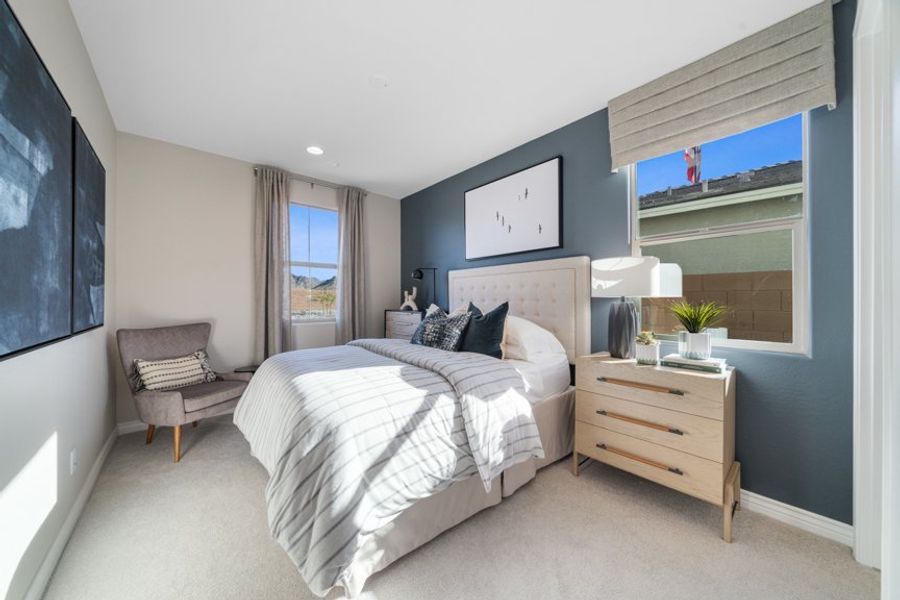 Furnished interior view inside a new home in Estrella, Goodyear (Image 26).