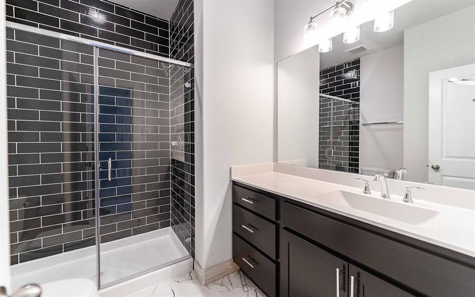 Furnished interior view inside a new home in Sonoma Verde, Rockwall (Image 7). Furnished interior view inside a new home in Sonoma Verde, Rockwall (Image 7).