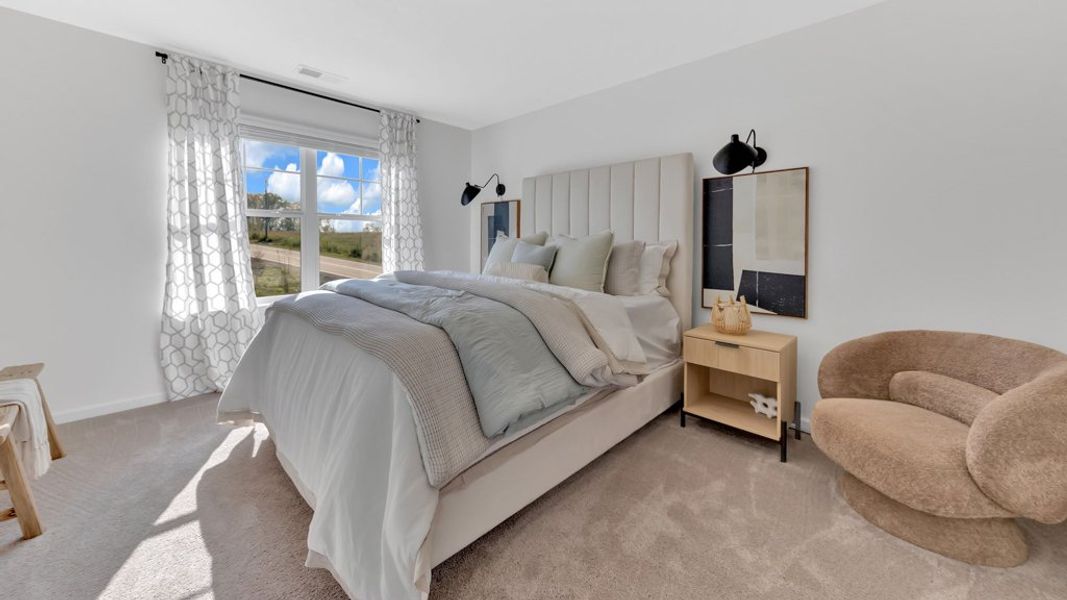 Furnished interior view inside a new home in The Arbor Townhomes, Kingsport (Image 8).