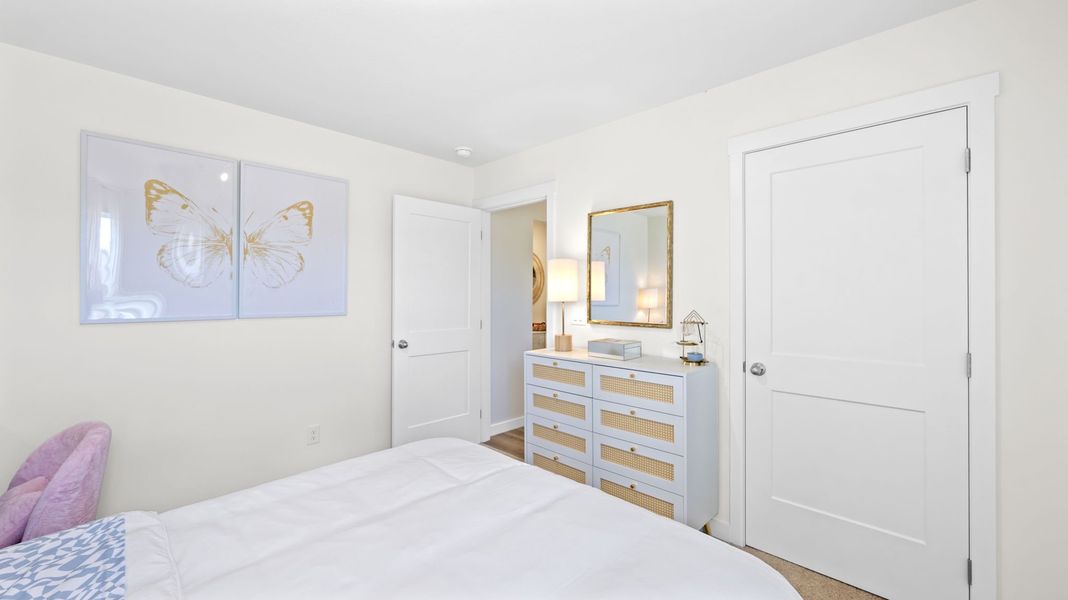 Furnished interior view inside a new home in The Preserve at Davis Place, Athens (Image 9).