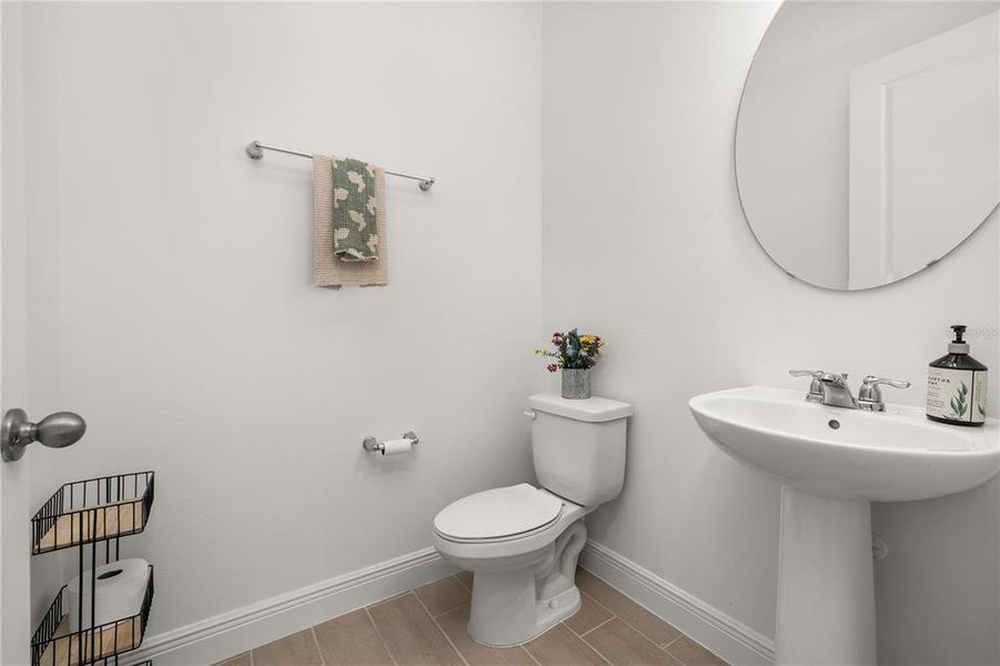 1/2 bath downstairs 1/2 bath downstairs