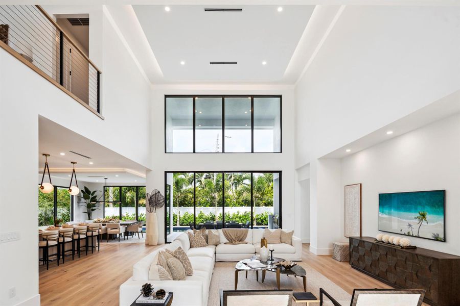 Furnished interior view inside a new home in , West Palm Beach (Image 5).