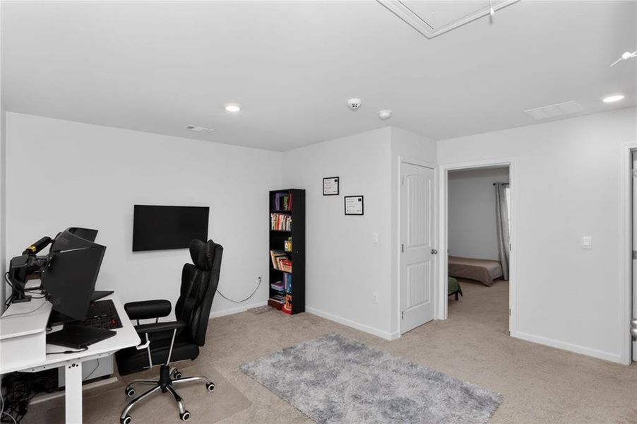 Furnished interior view inside a new home in , Buford (Image 13).