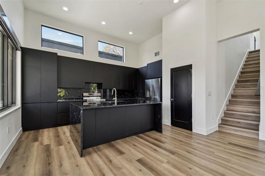 Kitchen (view from Dining)