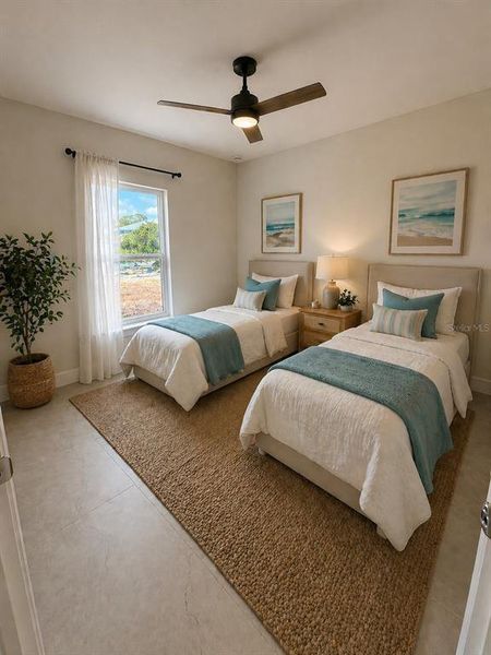 Furnished interior view inside a new home in , Venice (Image 7).