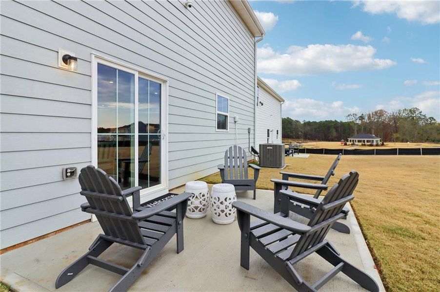 Exterior details and patio area of a home in , Stone Mountain (Image 3).