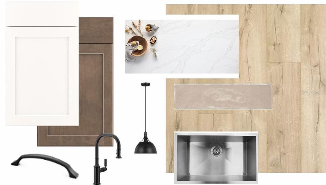 Sample of building materials used in homes in Soleta at Starkey Ranch – Executive Series, Odessa (Image 5).