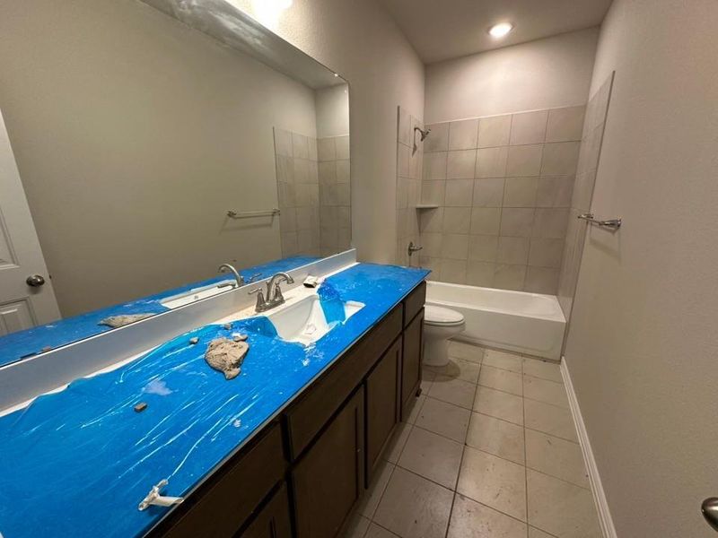 In-progress construction of a new home in Covenant Springs, Springtown, TX (Image 12). In-progress construction of a new home in Covenant Springs, Springtown, TX (Image 12).