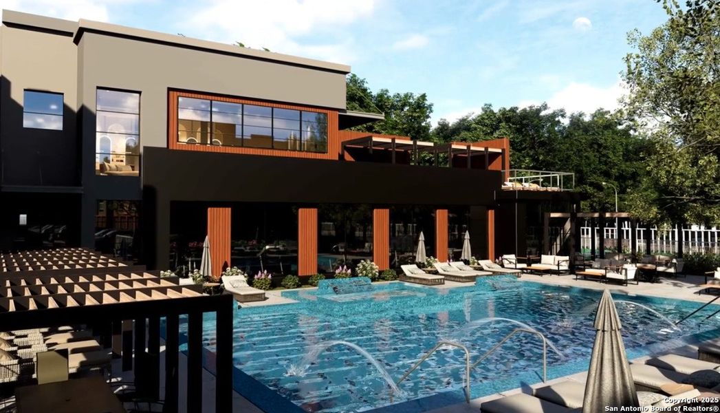 Furnished interior view inside a new home in , San Antonio (Image 5).