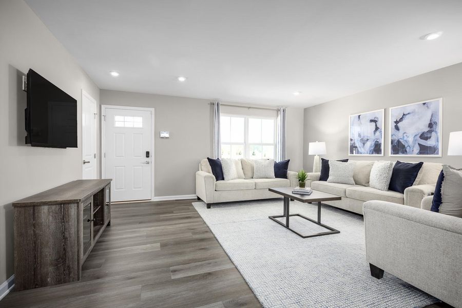 Furnished interior view inside a new home in Somerset, Santee (Image 7).