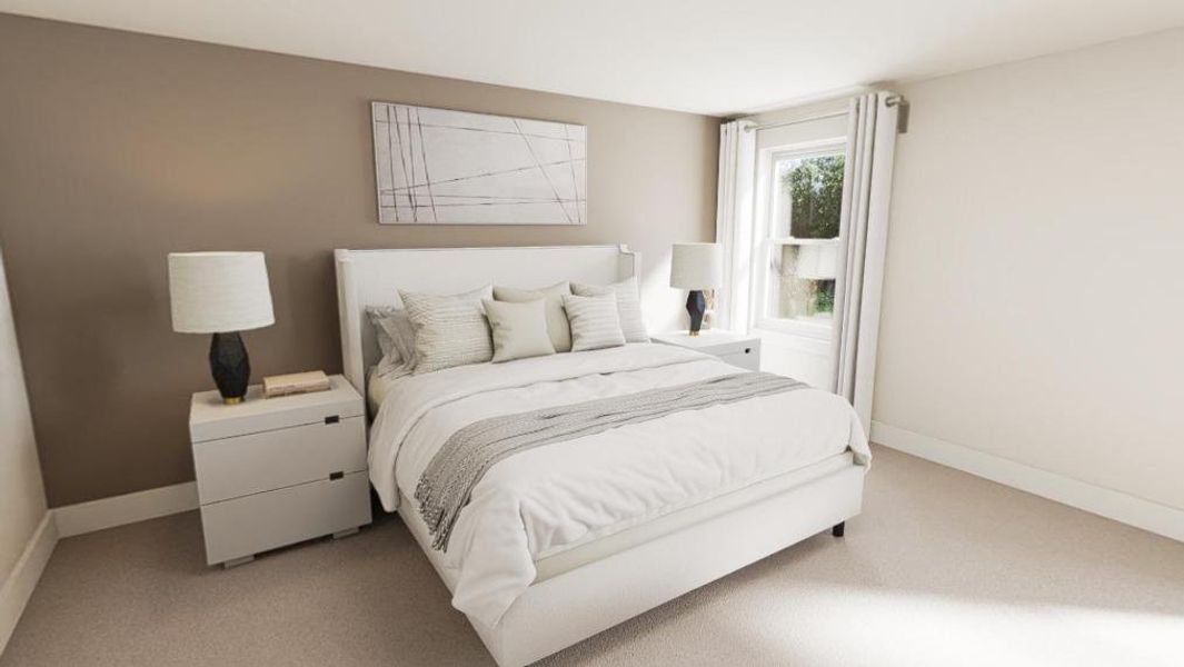 Furnished interior view inside a new home in Havenbrooke, Kernersville (Image 4).