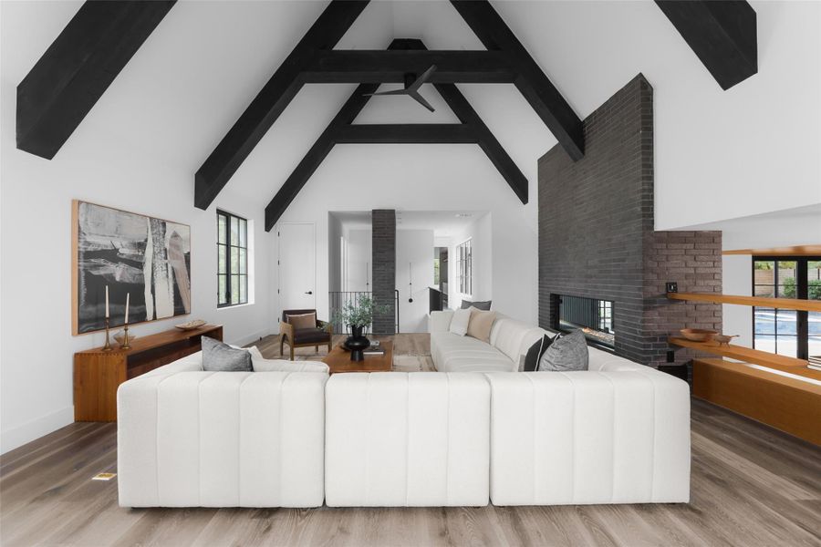 Furnished interior view inside a new home in , Austin (Image 12).