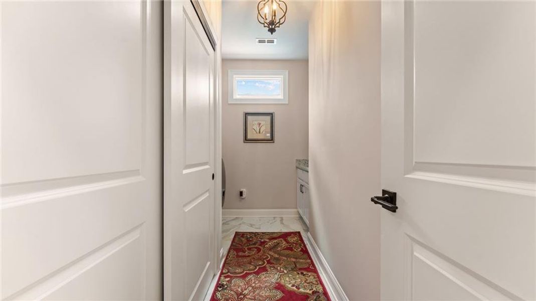 Spacious, unfurnished interior of a new home in The Courtyards at Bailey Farms, Dacula (Image 22).