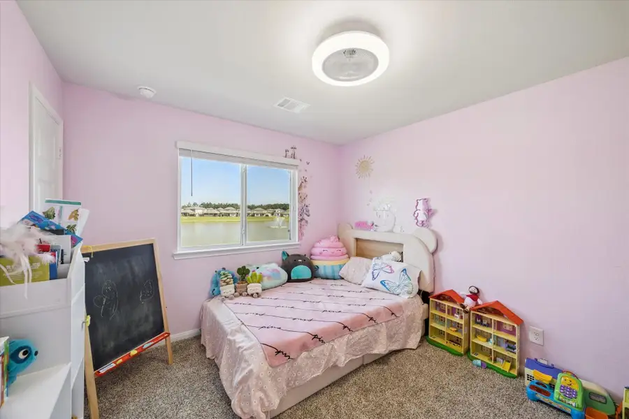 Furnished interior view inside a new home in Granger Pines, Conroe (Image 3). Furnished interior view inside a new home in Granger Pines, Conroe (Image 3).