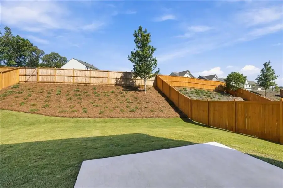 Exterior details and patio area of a home in , Canton (Image 4).