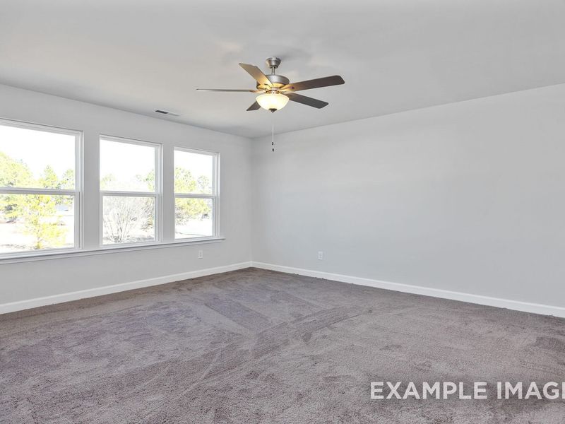 Spacious, unfurnished interior of a new home in Woodland Crossing, Zebulon (Image 11).