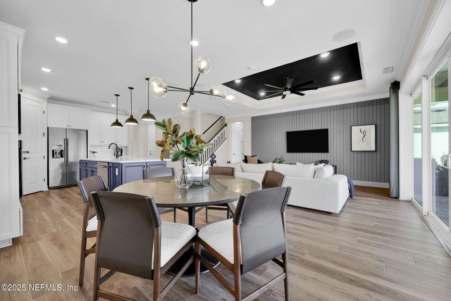 Furnished interior view inside a new home in Double Branch, Middleburg (Image 6).