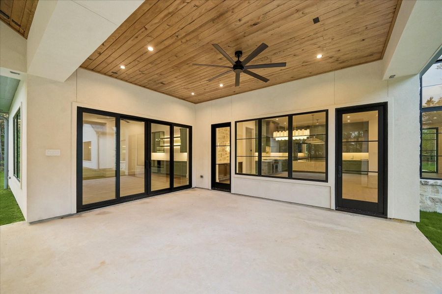 Exterior details and patio area of a home in , Montgomery (Image 30).