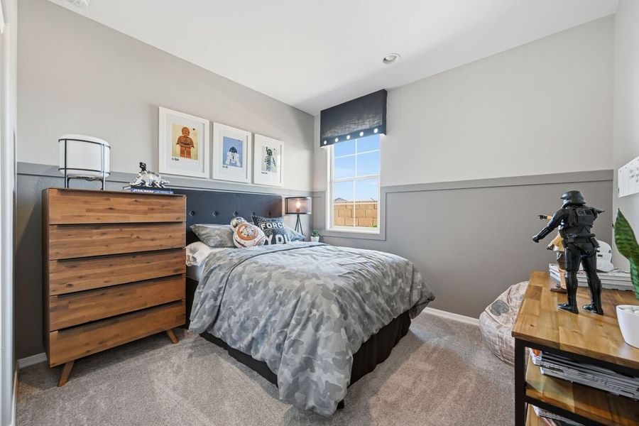 Furnished interior view inside a new home in La Mira, Mesa (Image 23).