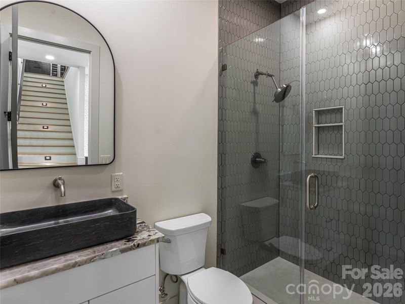 Furnished interior view inside a new home in , Hendersonville (Image 13).