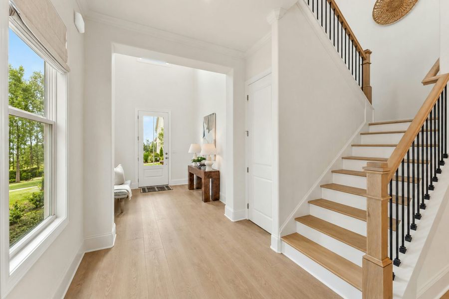 Representative unfurnished interior of a home built from the The Sterling by Windsong Properties in Legacy Downs, Canton (Image 19). Representative unfurnished interior of a home built from the The Sterling by Windsong Properties in Legacy Downs, Canton (Image 19).