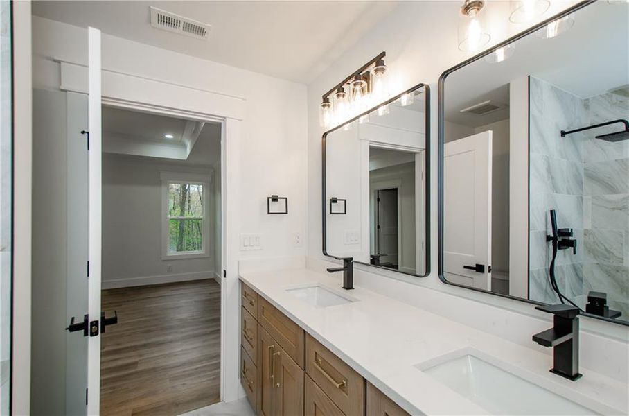 Furnished interior view inside a new home in , Gainesville (Image 15).