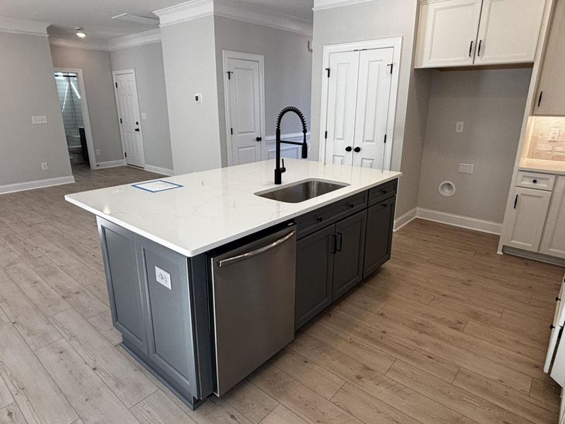 Furnished interior view inside a new home in Waterford Commons, Rock Hill (Image 8).