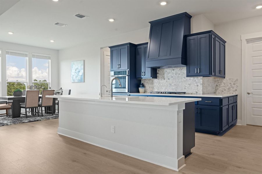 Furnished interior view inside a new home in Palmera Ridge, Leander (Image 39). Furnished interior view inside a new home in Palmera Ridge, Leander (Image 39).