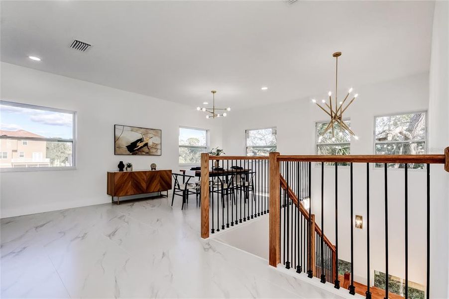 Furnished interior view inside a new home in , New Port Richey (Image 56).