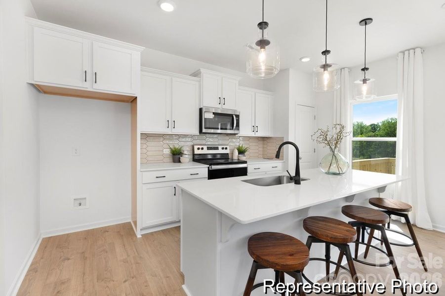 Furnished interior view inside a new home in , Kannapolis (Image 5).